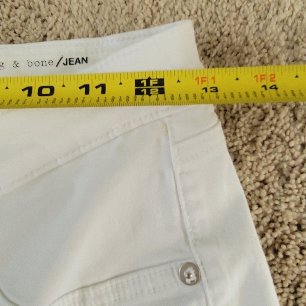 Rag & Bone White Skinny Jeans 27 - Picture 7 of 13